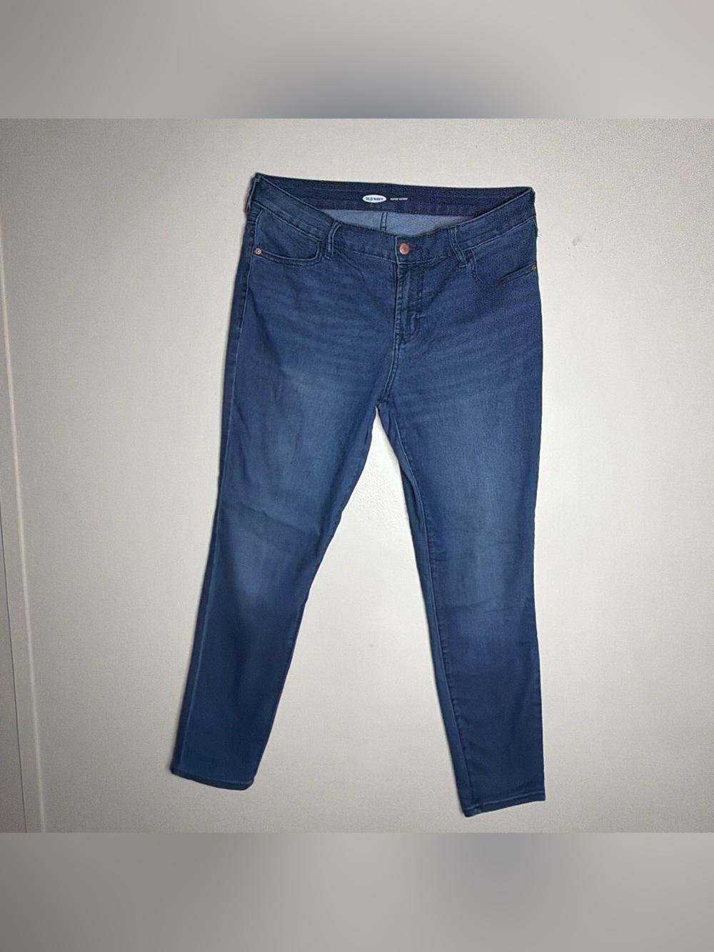 Old Navy Women's Skinny Jeans - Dark Blue